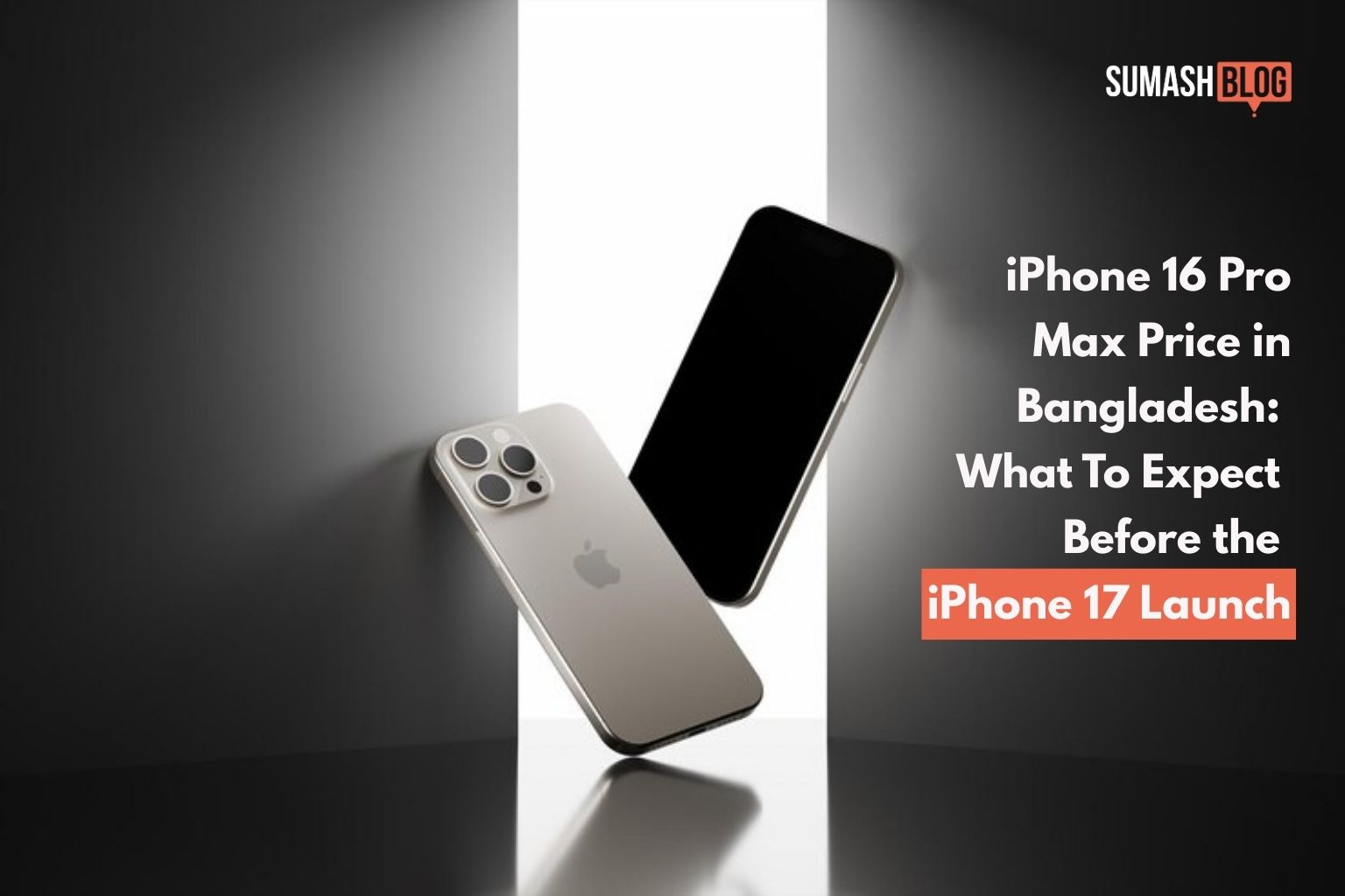 iphone 16 pro max price in Bangladesh